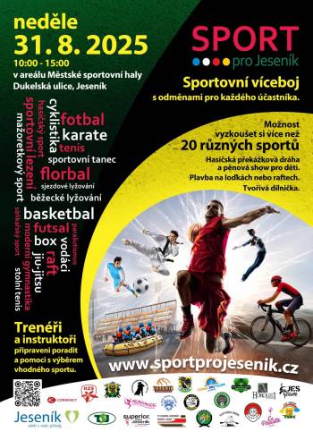 Pozvánka na Sport pro Jeseník 2025